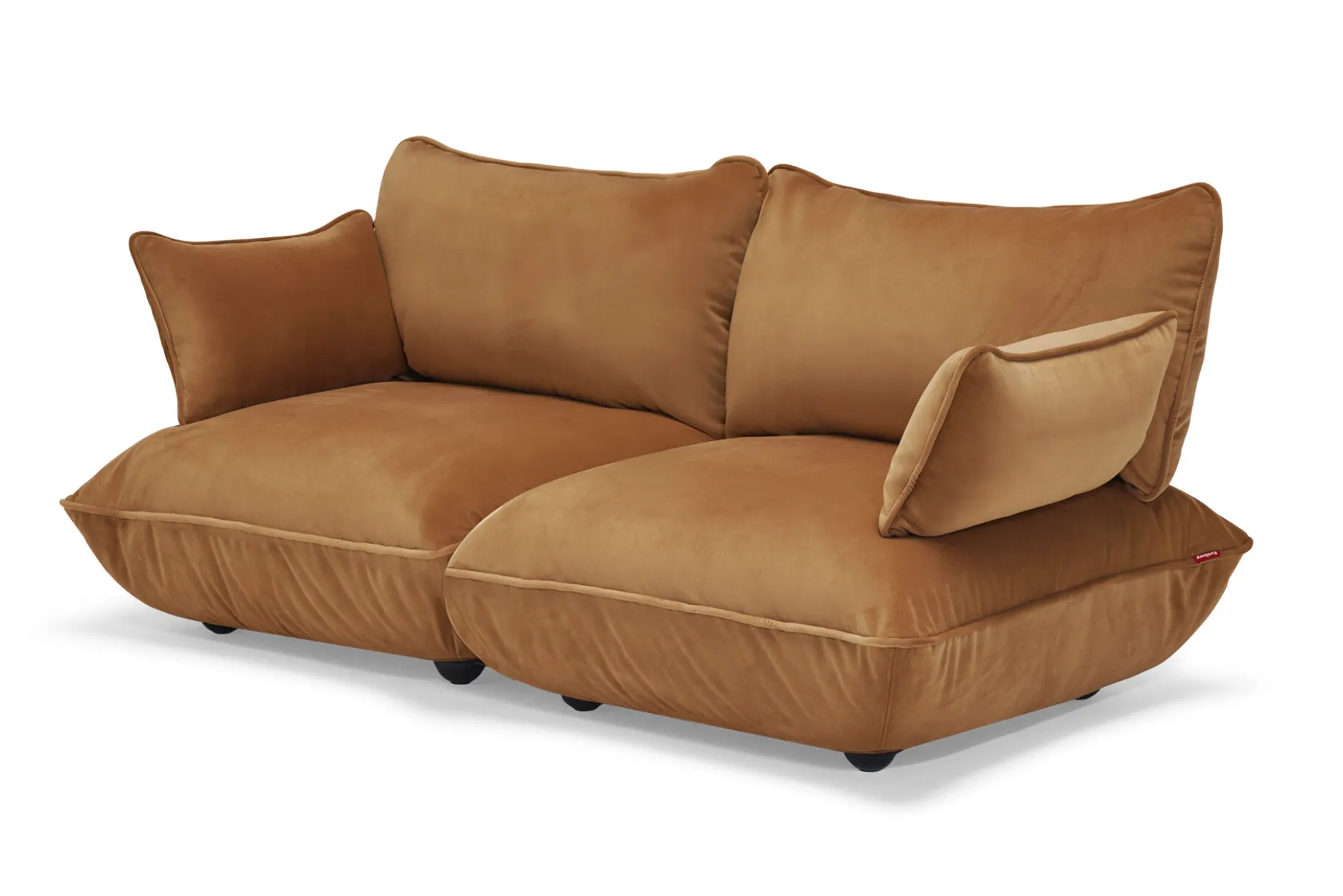 Sumo Armrest Velvet Armlehne, braun, 69x35 cm