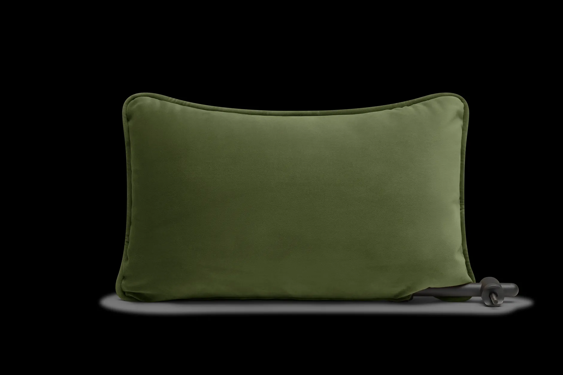 Sumo Armrest Velvet Armlehne, grün, 69x35 cm
