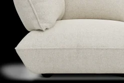 Sumo Corner Seat Boucle Corner Seat, beige, 108x108x90 cm