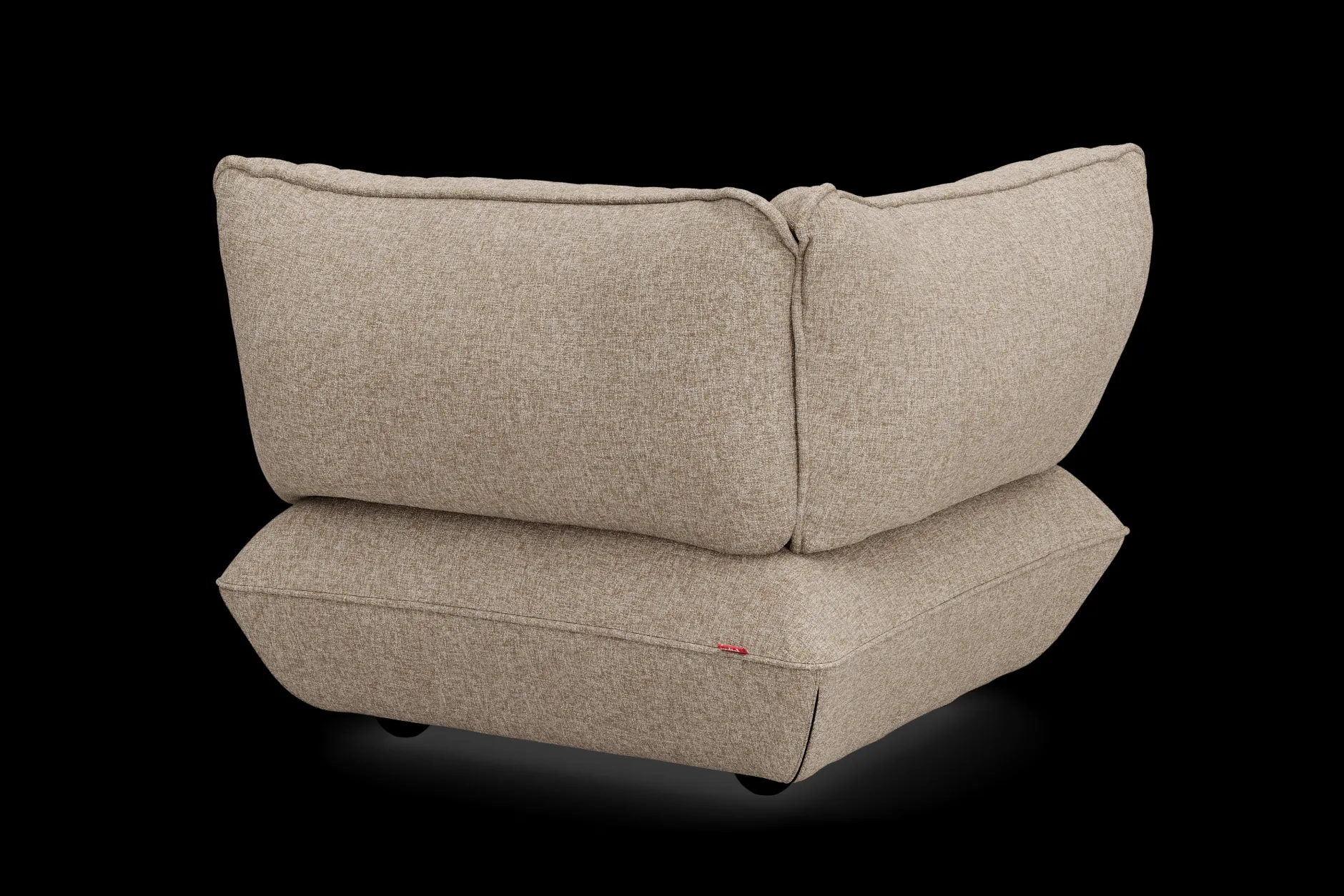 Sumo Corner Seat Boucle Corner Seat, braun, 108x108x90 cm