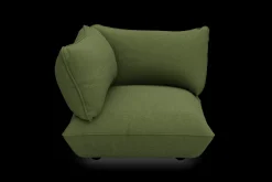 Sumo Corner Seat Boucle Corner Seat, grün, 108x108x90 cm