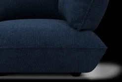 Sumo Corner Seat Right Cord Corner Seat, blau, 108x108x90 cm