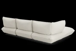 Sumo Corner Sofa Boucle Beige Modulares Indoor-Sofa, 301x108x90 cm