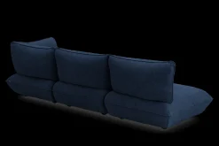 Sumo Corner Sofa Right Cord Deep Blue Modulares Indoor-Sofa, 301x108x90 cm