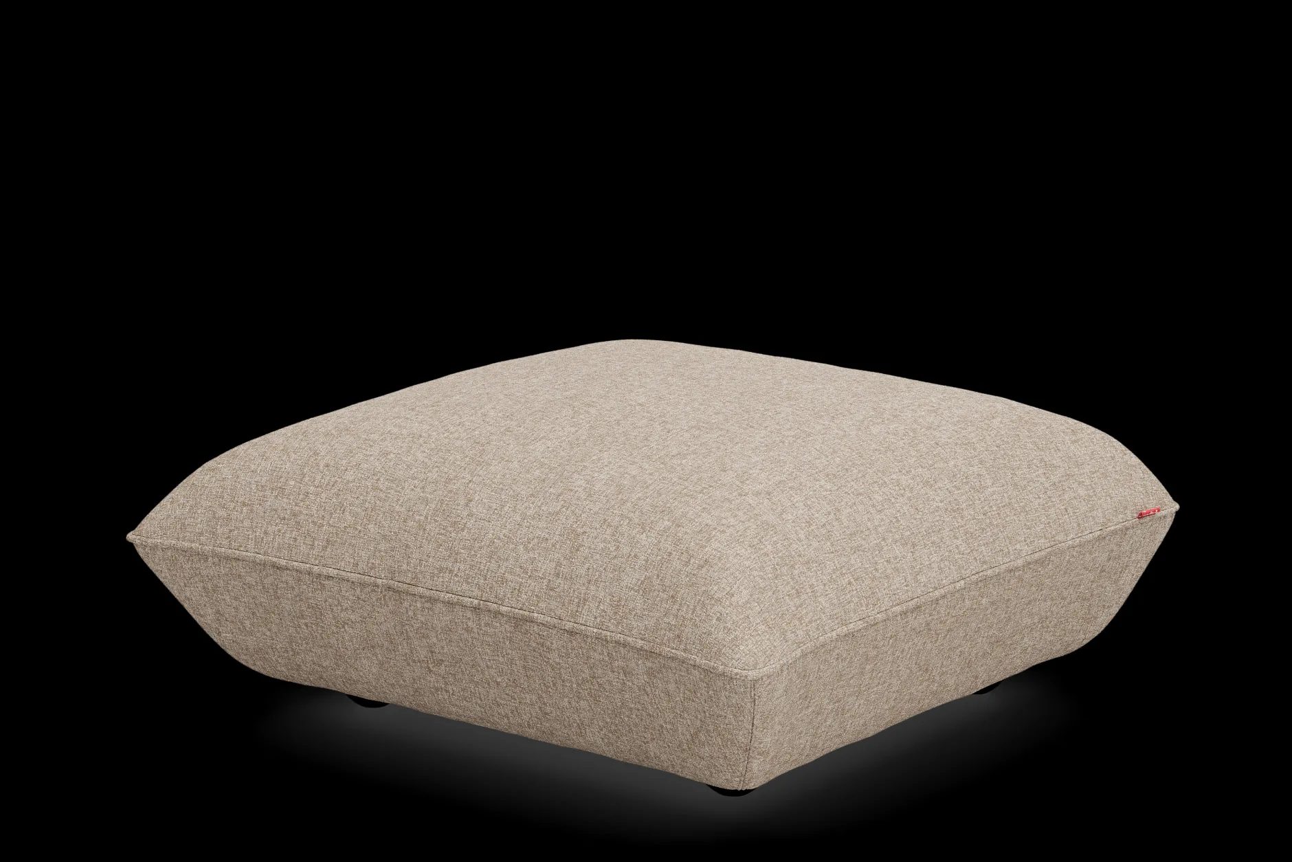 Sumo Hocker Boucle Hocker, braun, 108x108x44 cm
