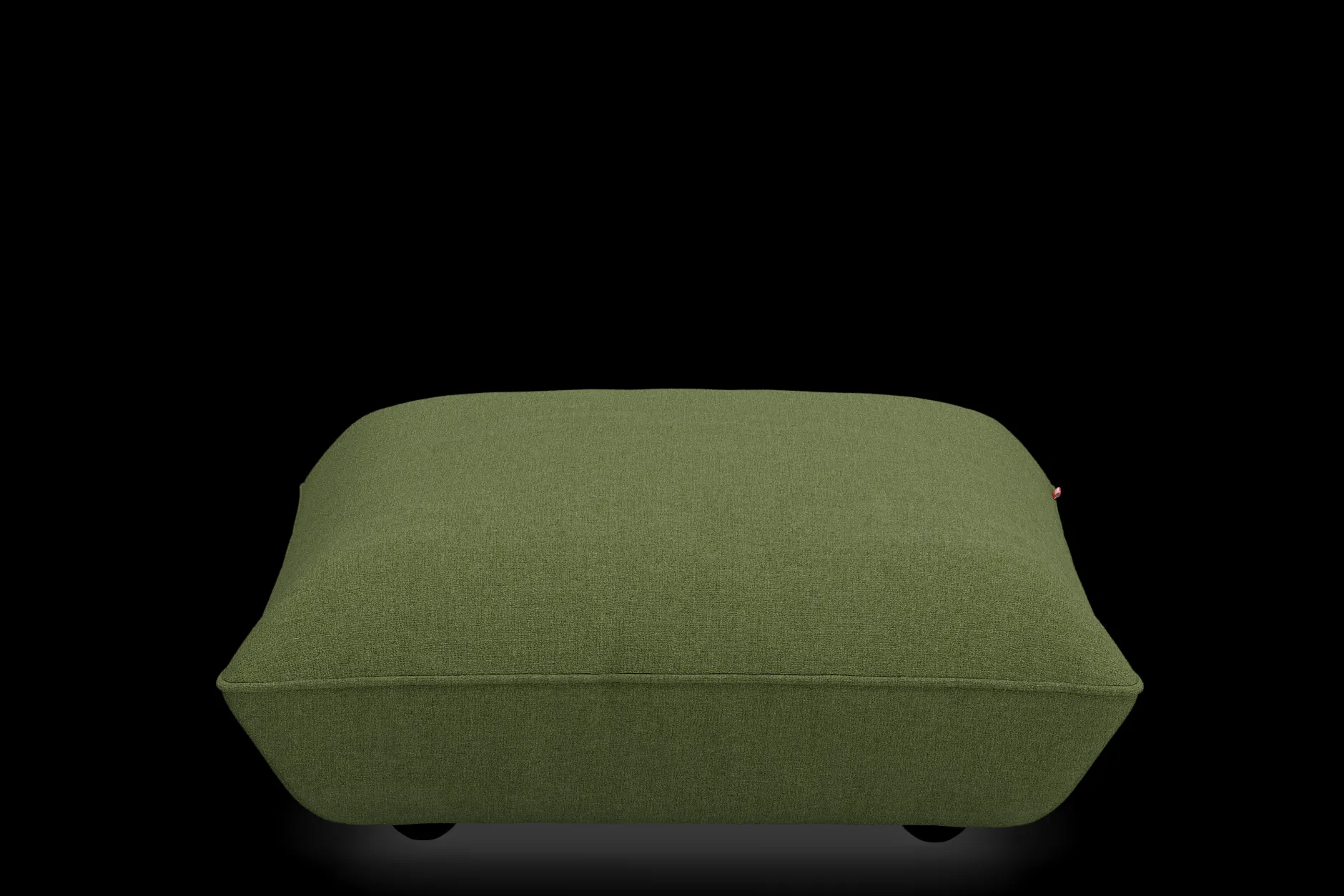 Sumo Hocker Boucle Hocker, grün, 108x108x44 cm