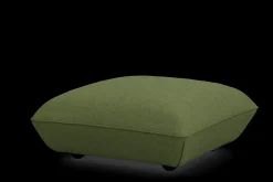 Sumo Hocker Boucle Hocker, grün, 108x108x44 cm