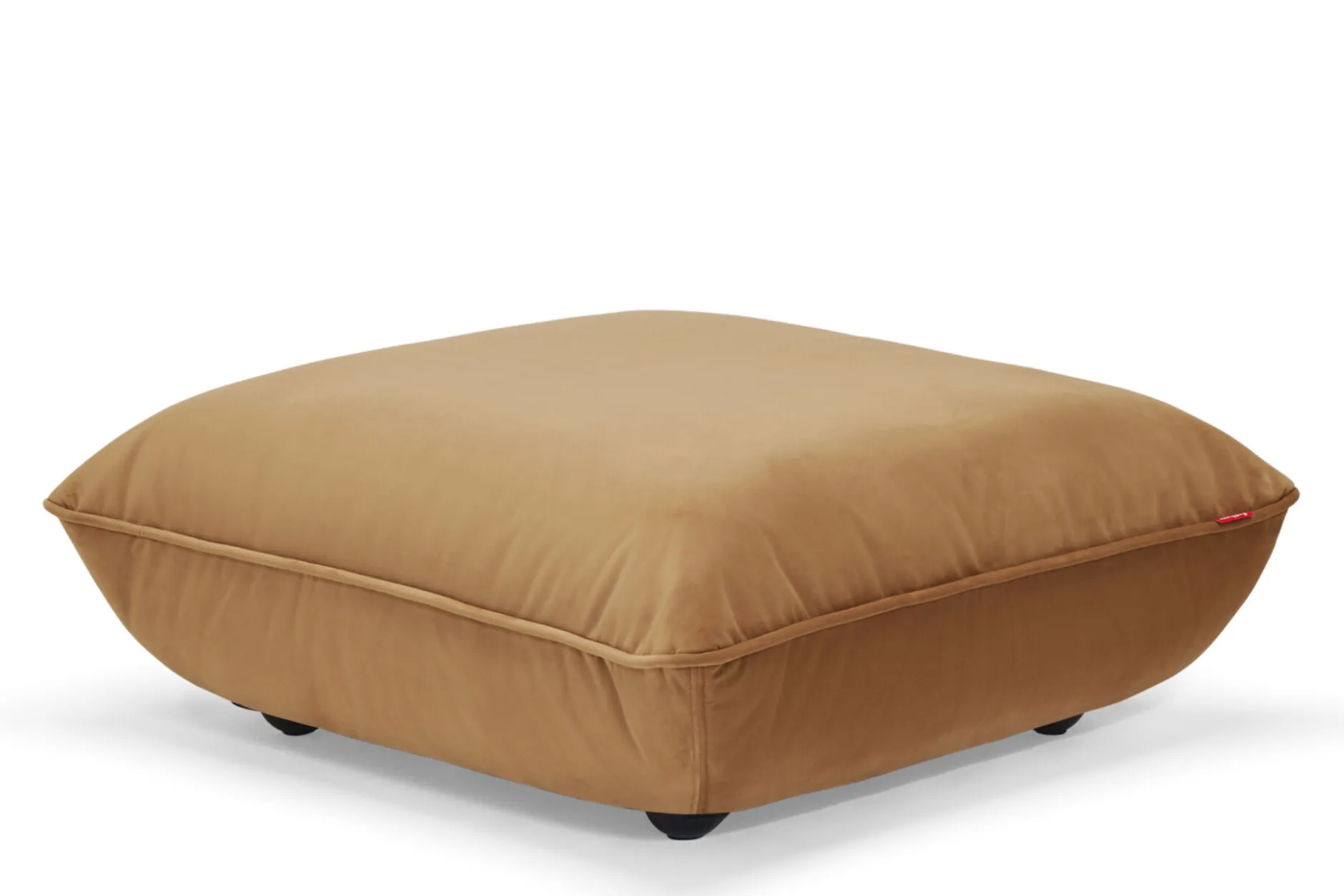 Sumo Hocker Velvet Hocker, braun, 108x108x44 cm