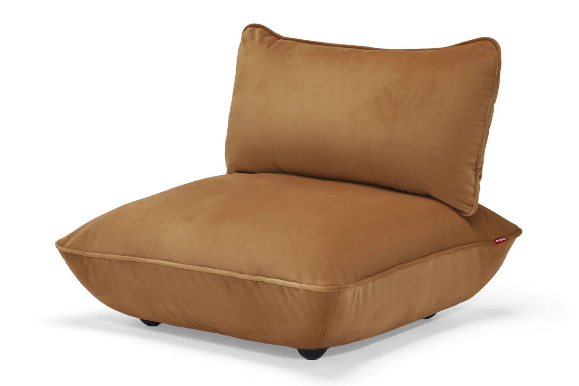 Sumo Seat Velvet Seat, braun, 108x108x90 cm