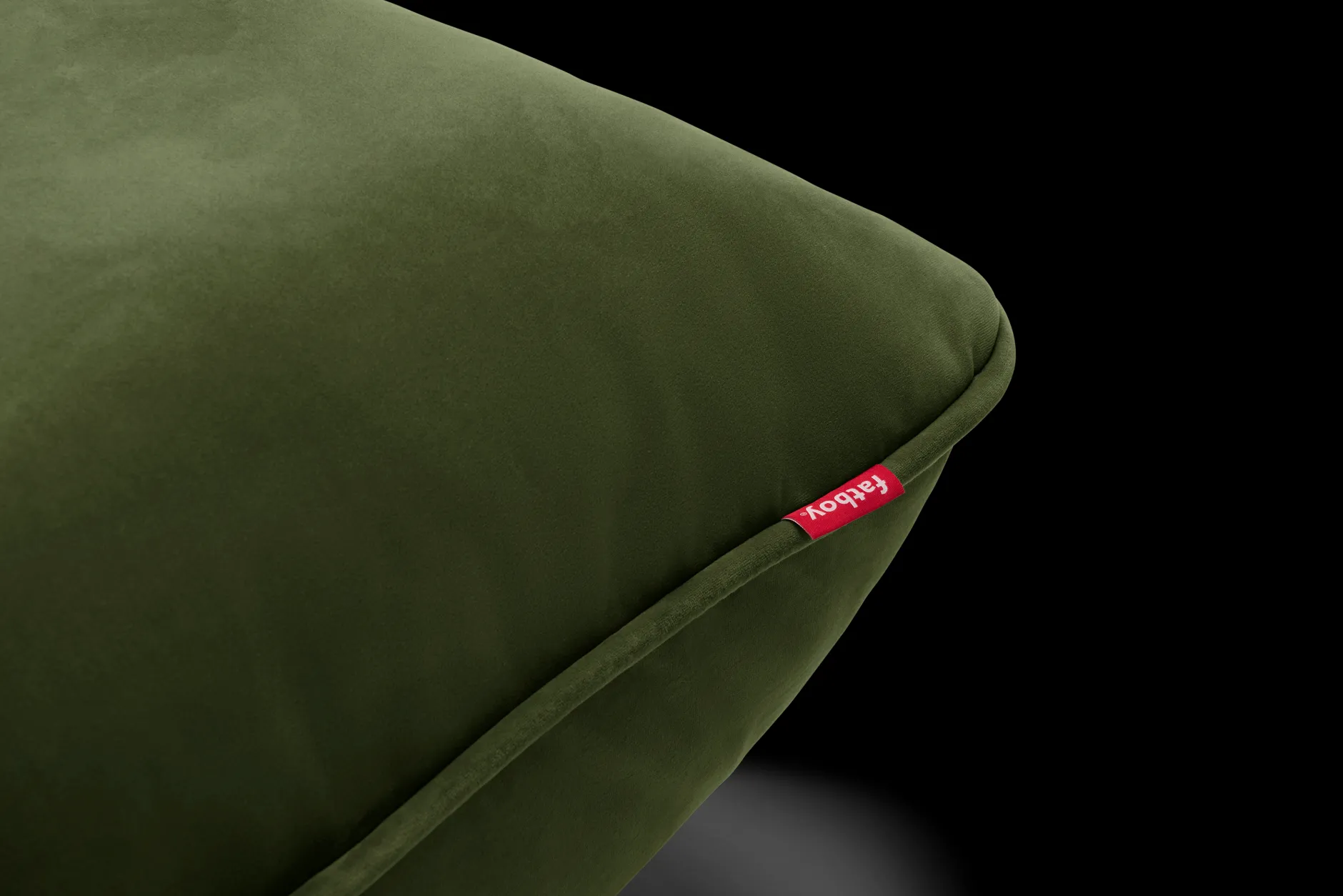Sumo Seat Velvet Seat, grün, 108x108x90 cm
