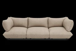 Sumo Sofa Grand Boucle Light Brown Melange Modulares Indoor-Sofa, 301x108x90 cm