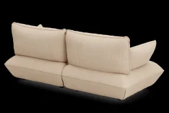 Sumo Sofa Medium Cord Beige Modulares Indoor-Sofa, 210.5x108x90 cm