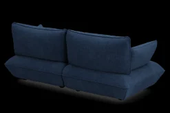 Sumo Sofa Medium Cord Deep Blue Modulares Indoor-Sofa, 210.5x108x90 cm