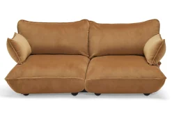 Sumo Sofa Medium Velvet Almond Modulares Indoor-Sofa, 210.5x108x90 cm