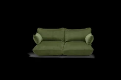 Sumo Sofa Medium Velvet Deep Green Modulares Indoor-Sofa, 210.5x108x90 cm