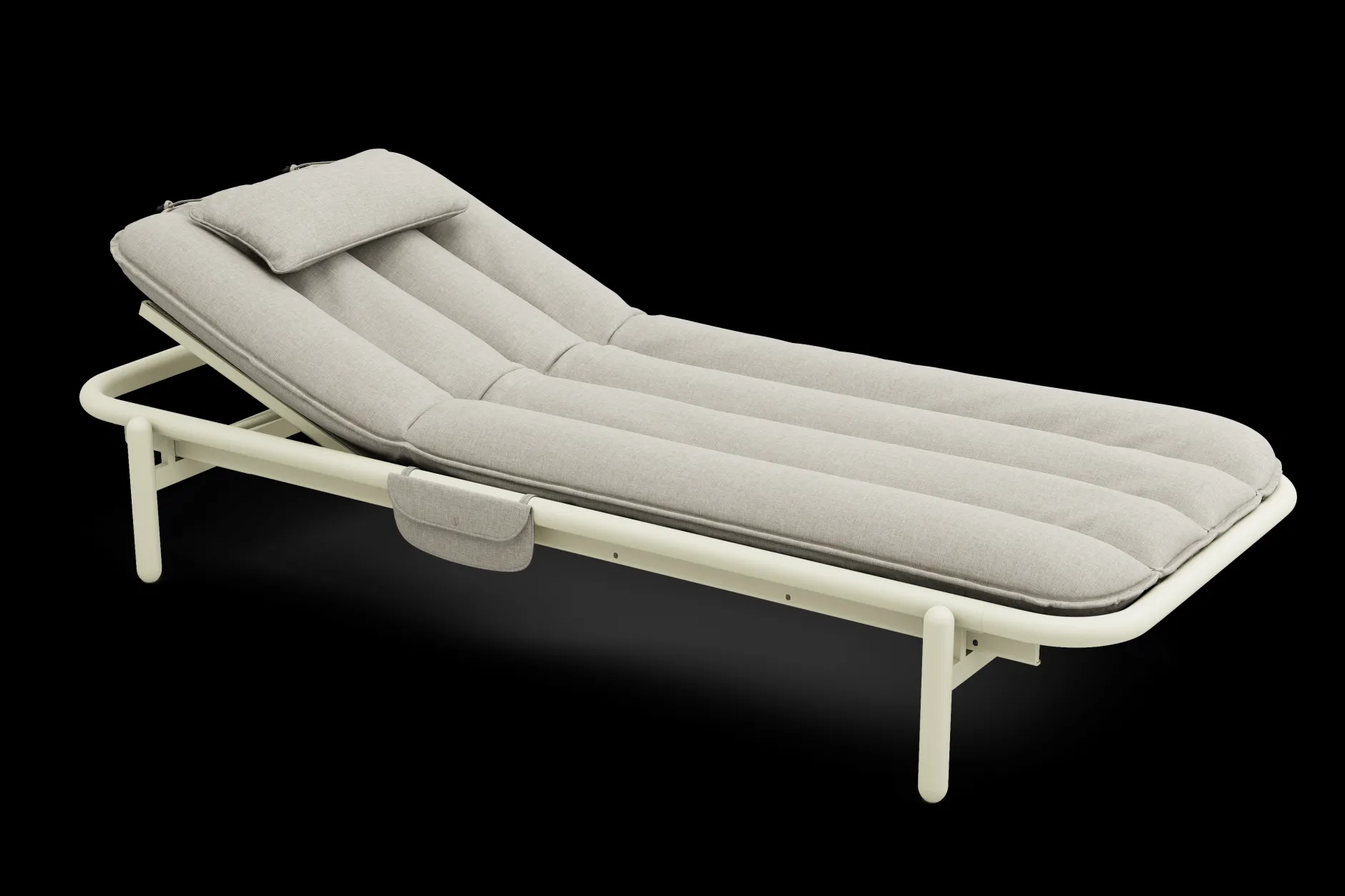 Sunbun Daybed Outdoor-daybed, beige, 212x97x39 cm