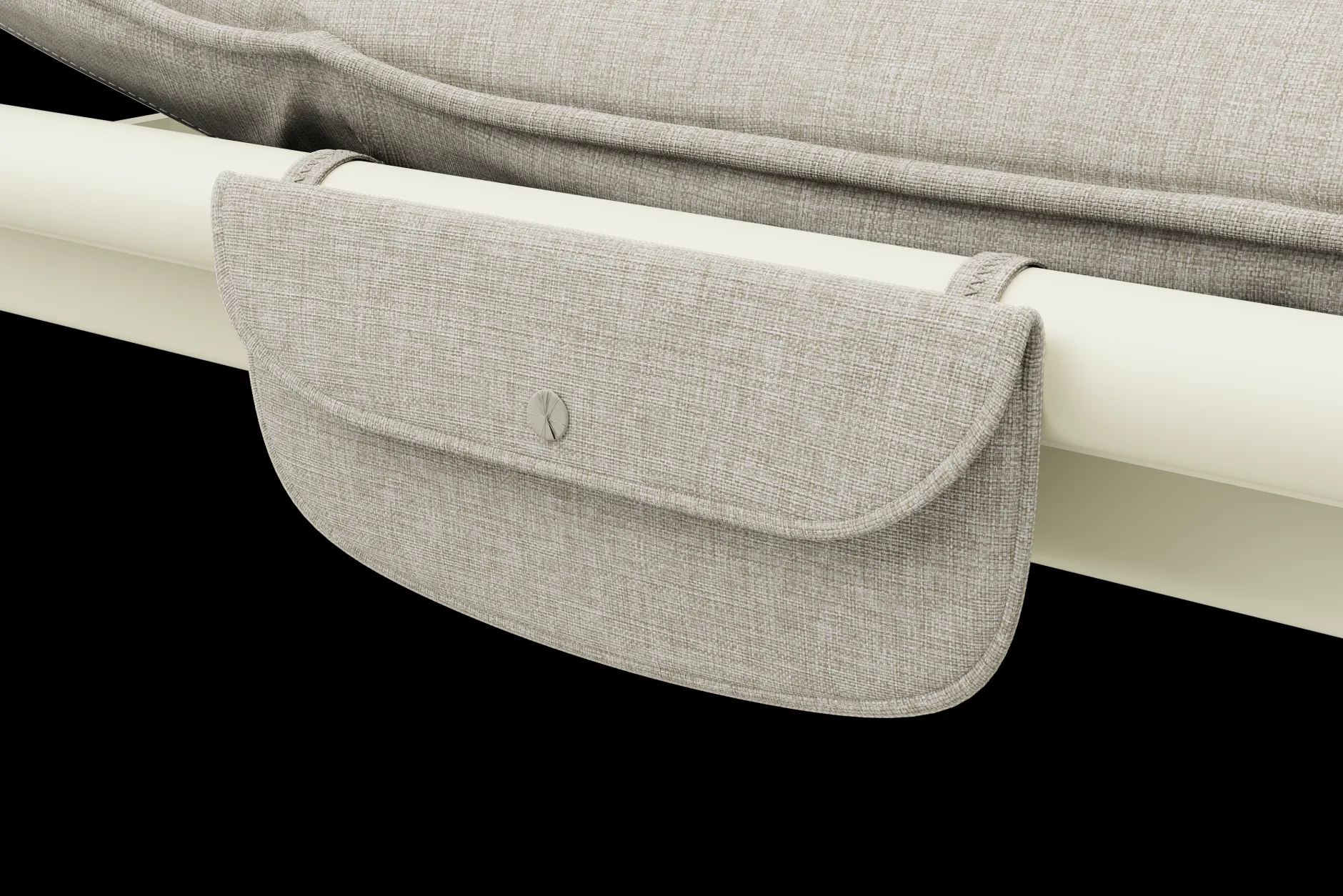 Sunbun Daybed Outdoor-daybed, beige, 212x97x39 cm