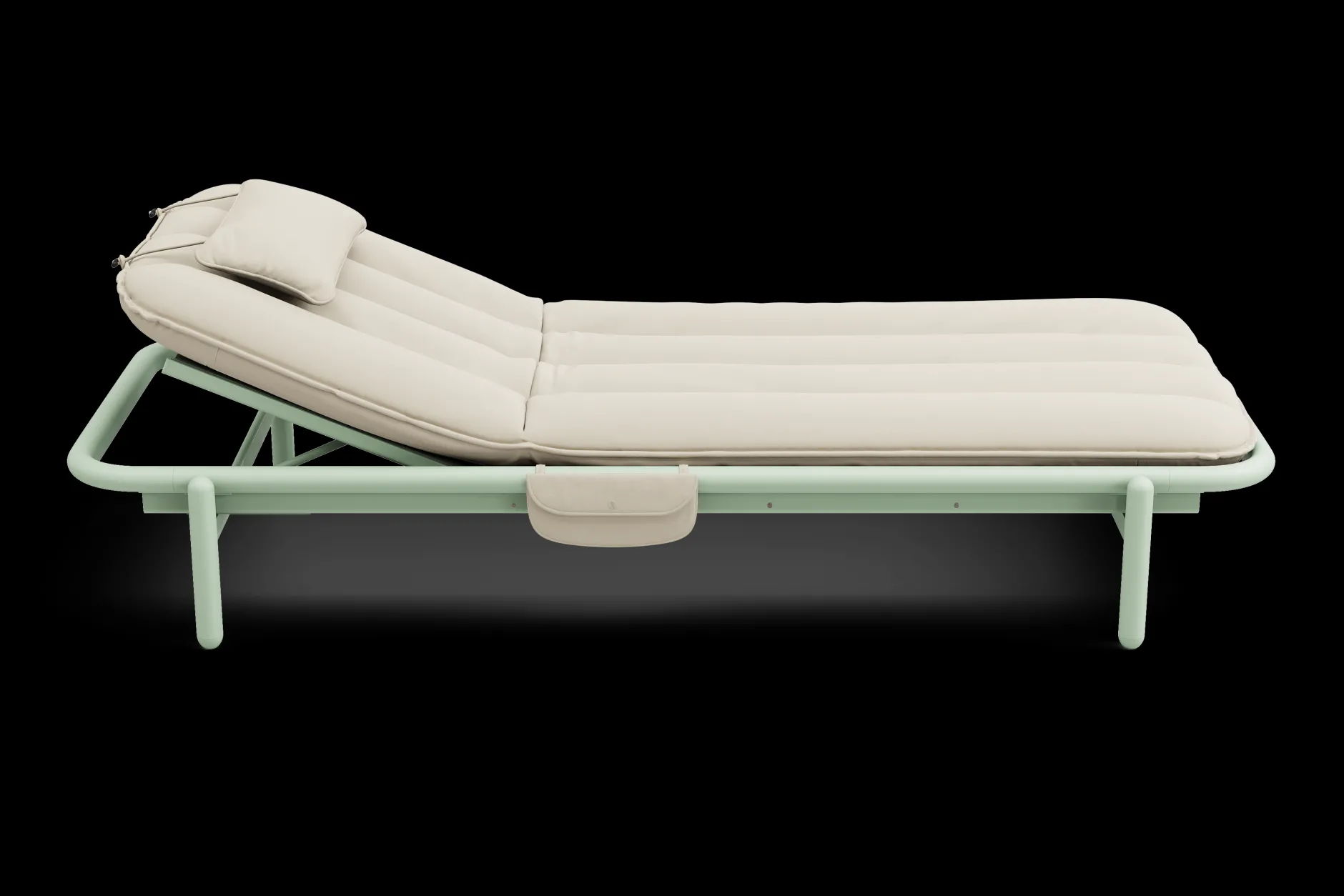 Sunbun Daybed Outdoor-daybed, beige, 212x97x39 cm