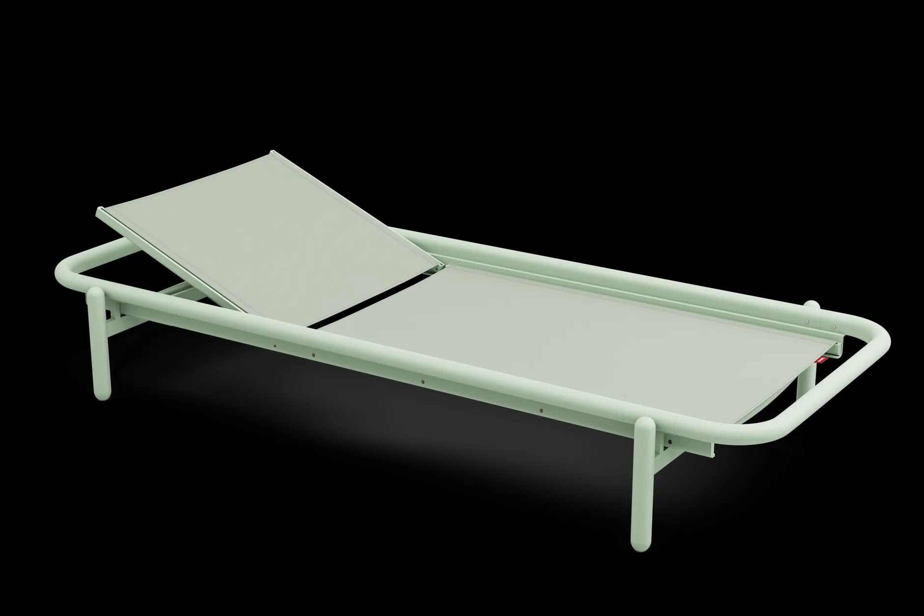Sunbun Daybed Outdoor-daybed, orange, 212x97x39 cm