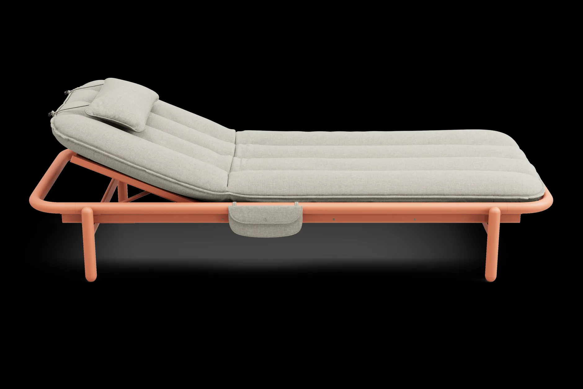 Sunbun Daybed Outdoor-daybed, braun, 212x97x39 cm