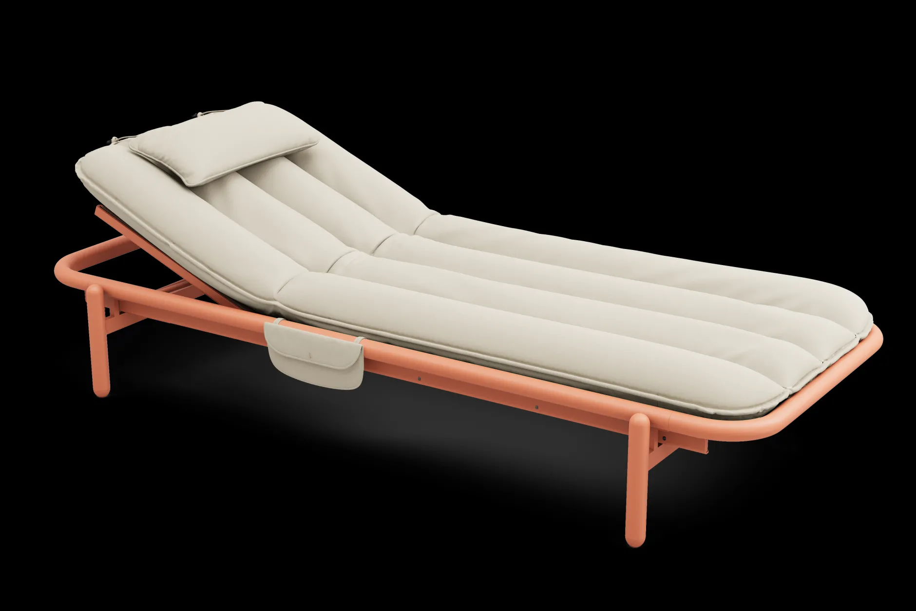 Sunbun Daybed Outdoor-daybed, beige, 212x97x39 cm