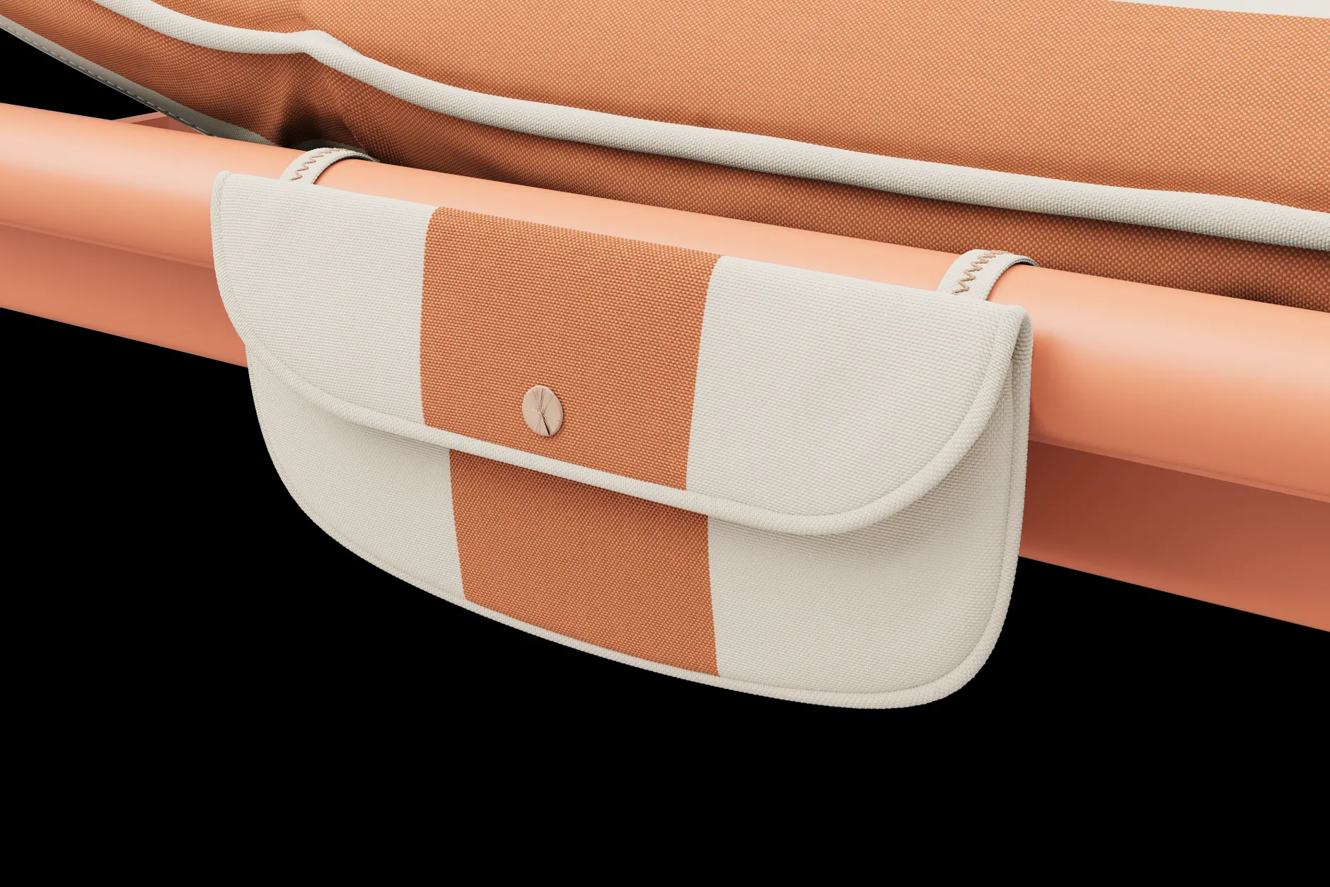 Sunbun Daybed Outdoor-daybed, beige, 212x97x39 cm