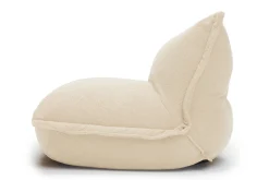 the BonBaron Sherpa Loungesessel, beige, 120x120x75 cm