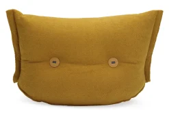 the BonBaron Sherpa Loungesessel, gold, 120x120x75 cm
