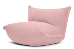 the BonBaron Sherpa Loungesessel, rosa, 120x120x75 cm