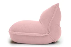 the BonBaron Sherpa Loungesessel, rosa, 120x120x75 cm