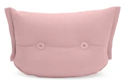 the BonBaron Sherpa Loungesessel, rosa, 120x120x75 cm