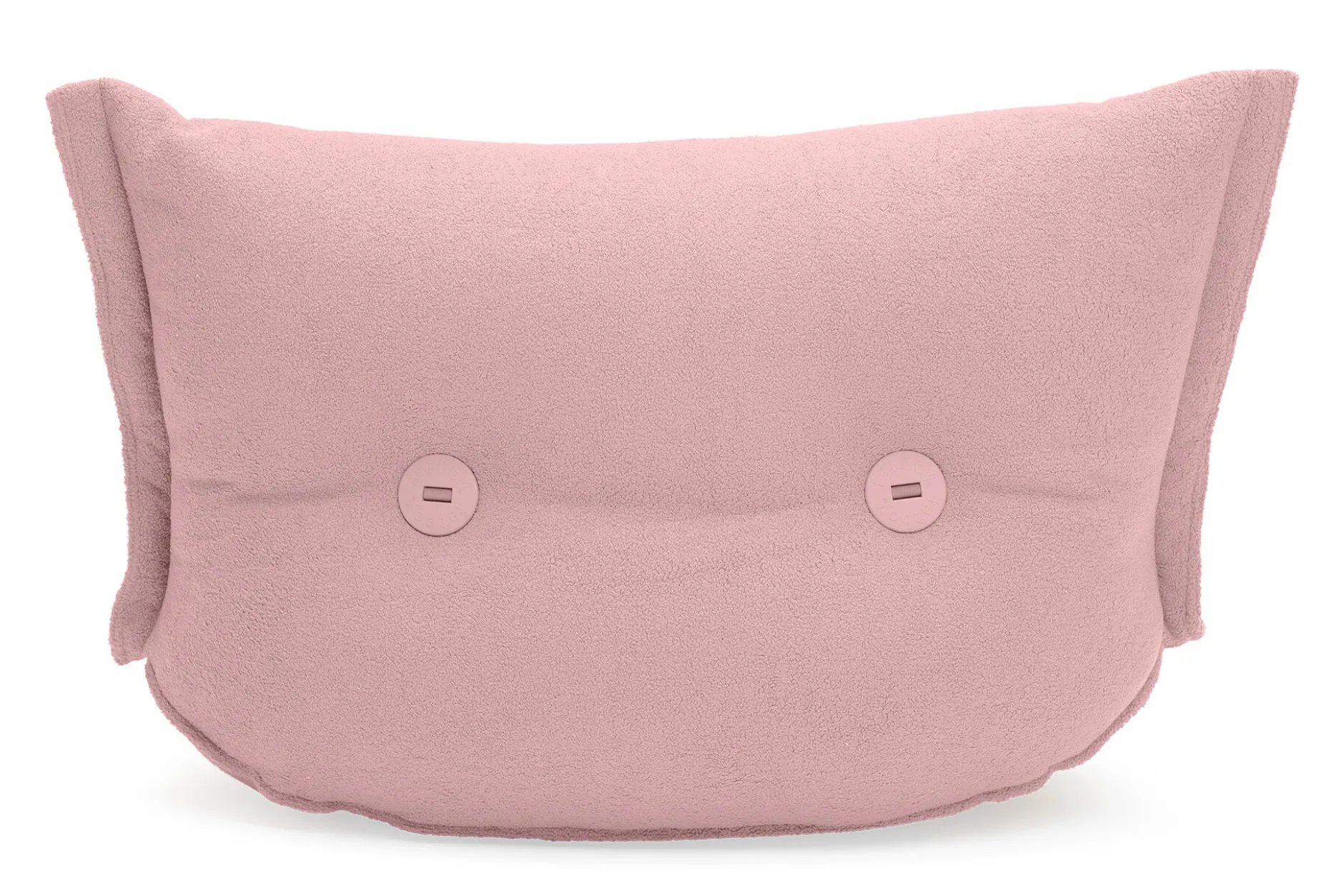 the BonBaron Sherpa Loungesessel, rosa, 120x120x75 cm