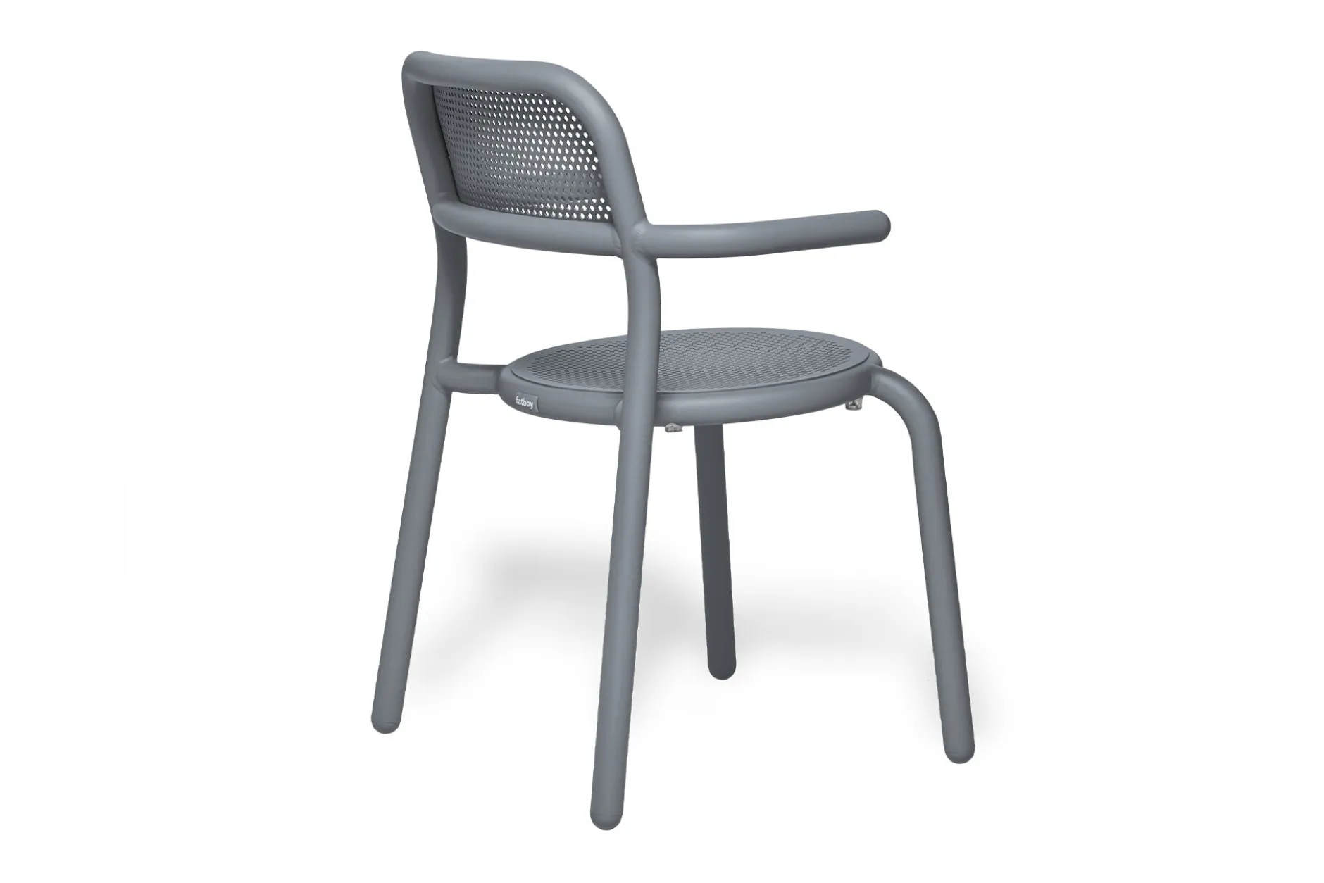 Toní Armchair Gartenstuhl mit Armlehne, grau, 59.5x54.5x80.5 cm