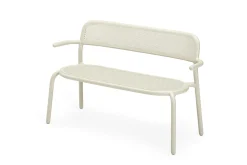 Toní Bankski Kleine Gartenbank, beige, 124x53.5x79 cm