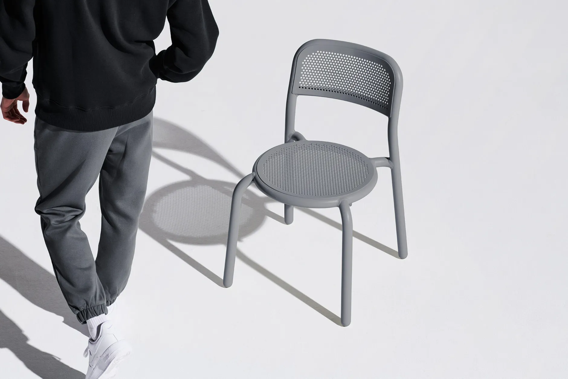 Toní Chair Gartenstuhl, grau, 51.5x54.5x80.5 cm