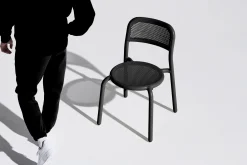 Toní Chair Gartenstuhl, schwarz, 51.5x54.5x80.5 cm