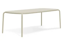 Toní Tablo Großer Gartentisch, beige, 220x99x76 cm