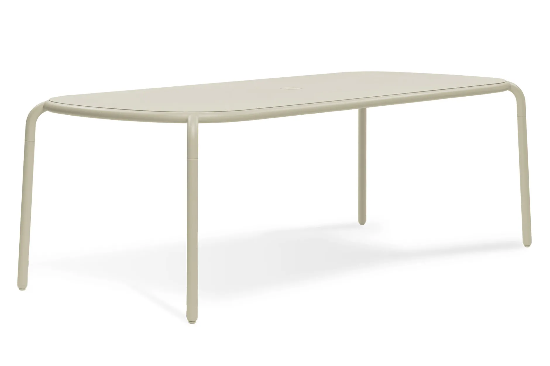 Toní Tablo Großer Gartentisch, beige, 220x99x76 cm