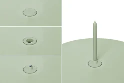 Toní Tavolo Gartentisch, grau, 160x90x76 cm