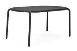 Toní Tavolo Gartentisch, schwarz, 160x90x76 cm