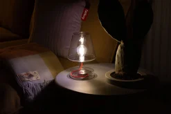 Transloetje Dimmable table lamp, durchsichtig, 16x16x22.5 cm