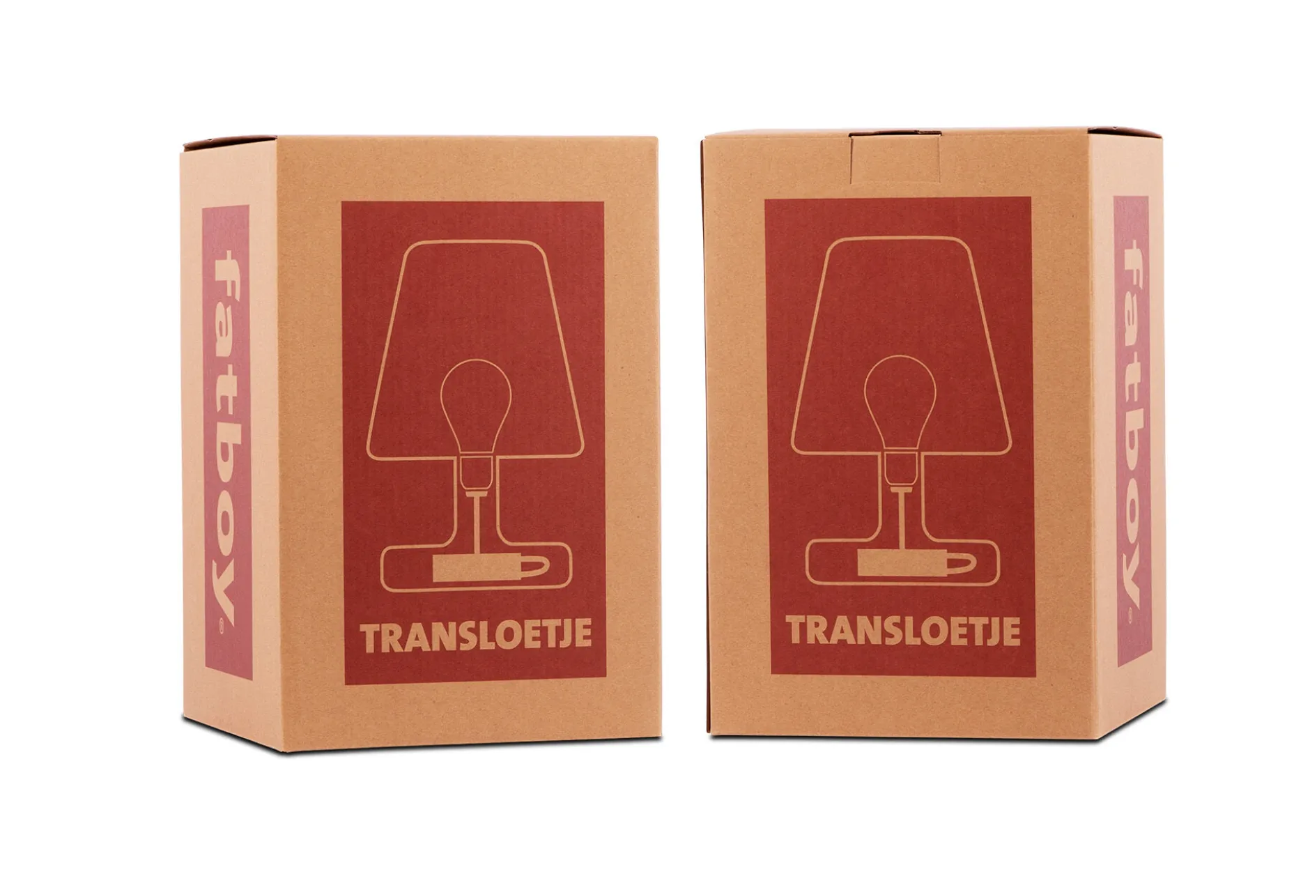 Transloetje Dimmable table lamp, durchsichtig, 16x16x22.5 cm
