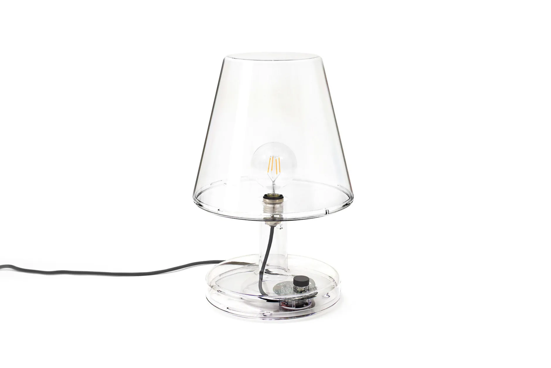 Trans-Parents Tischlampe, 32.7x32.7x50.5 cm